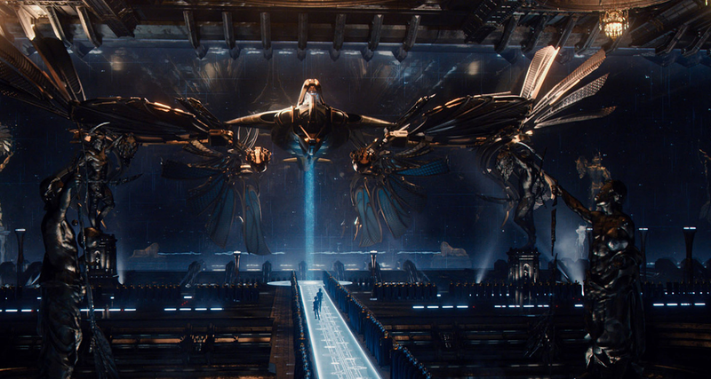 Illustration for article titled Estos conceptos de Jupiter Ascending son dignos de fondo de escritorio